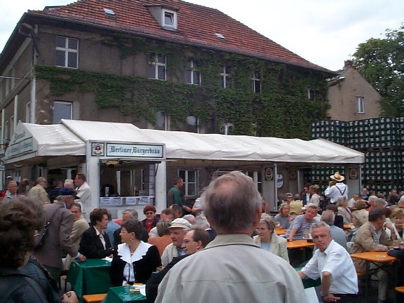 Bhne auf dem Brauereihof