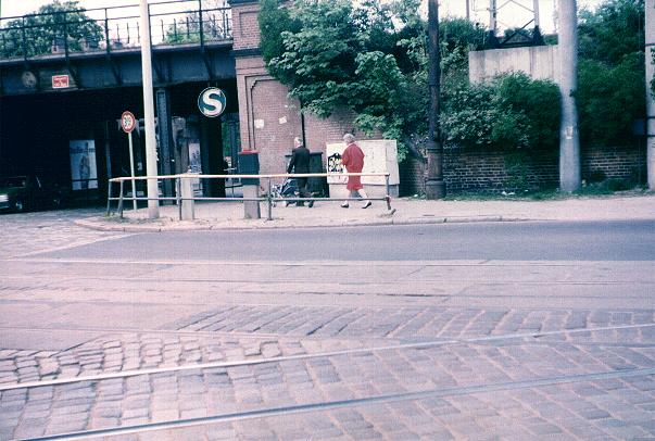 Unterfhrung am S-Bahnhof Friedrichshagen