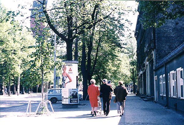 Die Blschestrasse Richtung Marktplatz